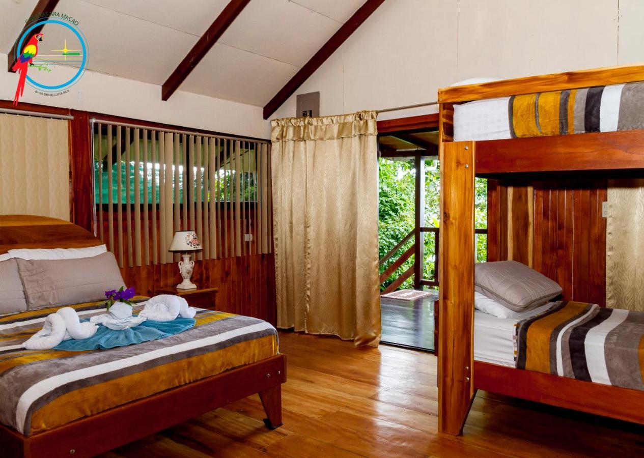 Cabana Ara Macao Lodge Drakes Bay Exteriör bild